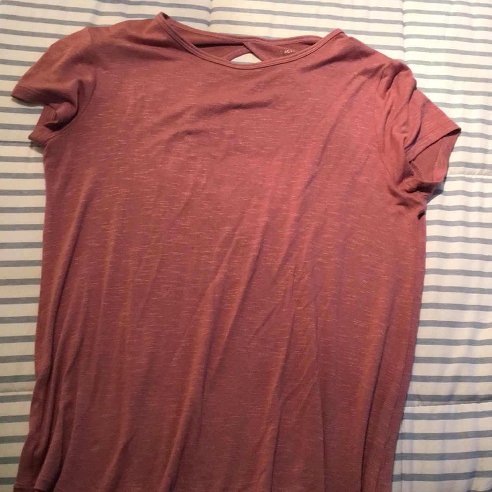 open back workout top